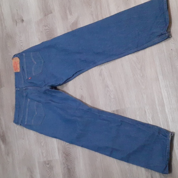 Levi Strauss 501 Classic Jeans Men's 38 34  Blue Vintage Red Tab Levi's - Picture 9 of 10